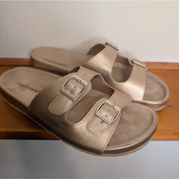 Comfortview Women's The Maxi Slip on Sandal 8WW - Picture 2 of 4